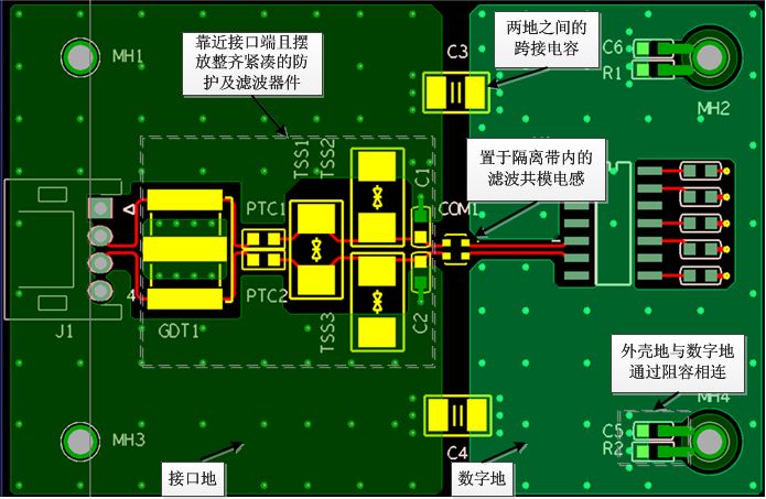 EMC測試中，RS485接口的電路設計方案有哪些